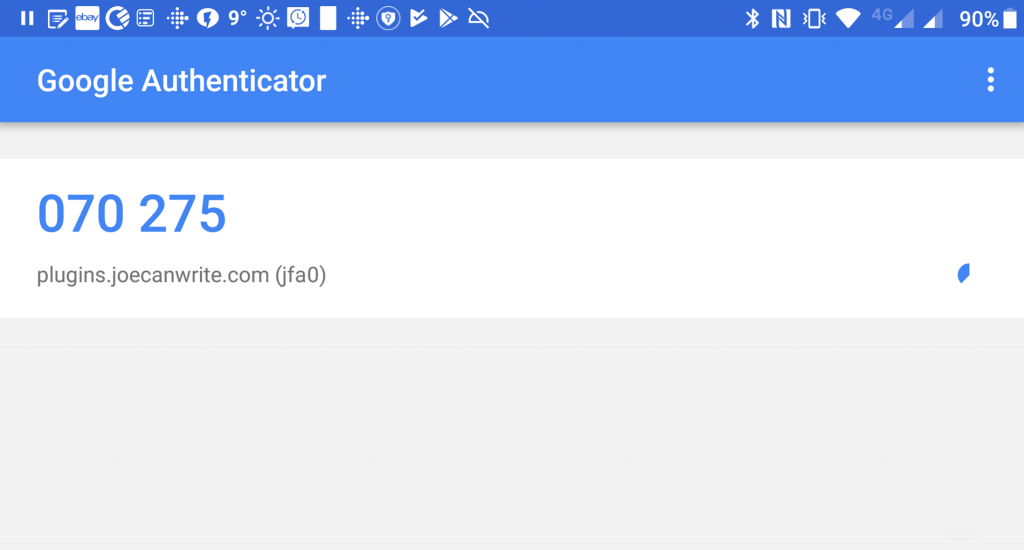 google 2 factor authentication
