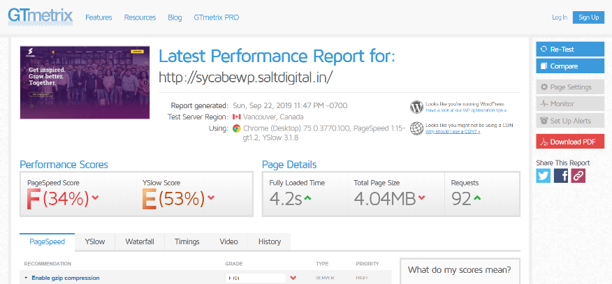 How to Use GTmetrix Plugin to Improve WordPress Site Performance