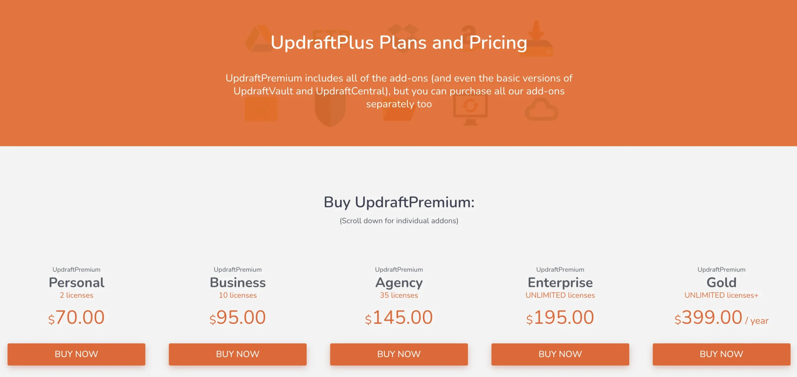 updraftplus-premium-pricing-page