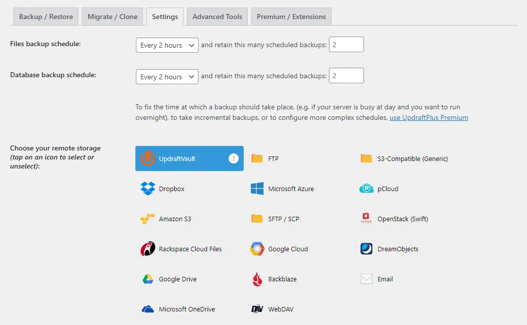 cloud-provider-storage-settings