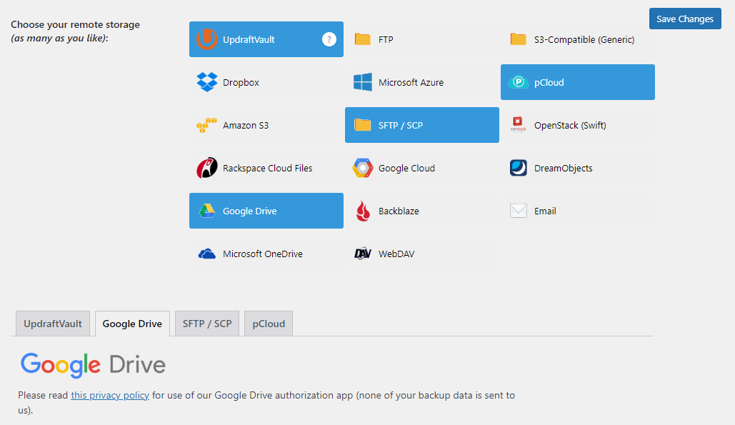 remote-storage-options